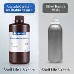 ANYCUBIC Water Washable 3D Printer Resin, 1kg