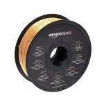 Amazon Basics SILK PLA 3D Printer Filament - Gold
