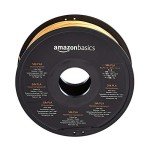 Amazon Basics SILK PLA 3D Printer Filament - Gold