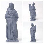 3DHoJor PLA Pro 1.75mm Filament, Grey, 1kg