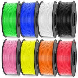SUNLU 8-Pack Multicolor PETG Filament Bundle 1.75mm