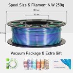 MIKA3D 6-Spool Dual Color Silk PLA Bundle