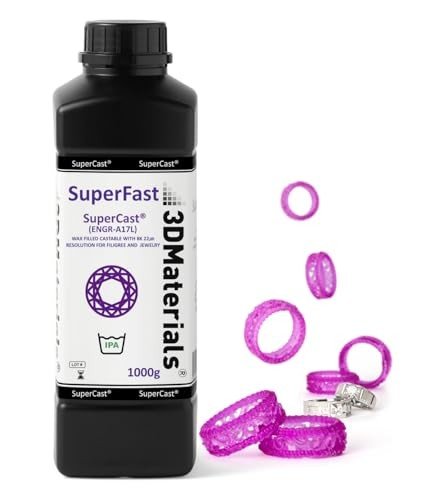 SuperCast 8K Wax Resin for Fine 3D Printing