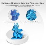 Metallic Resin for 3D Printing - 1KG Metal Blue