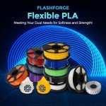 Flashforge 1.75mm Flexible PLA Filament 1Kg