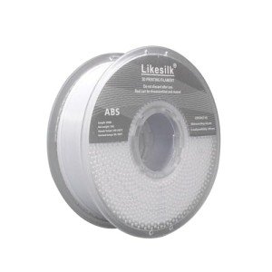 Likesilk ABS Filament 1.75mm - 1kg White