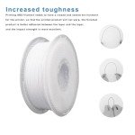 Likesilk ABS Filament 1.75mm - 1kg White