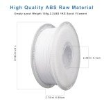 Likesilk ABS Filament 1.75mm - 1kg White