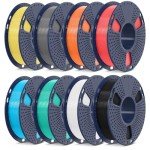 SUNLU PLA+ 3D Printer Filament 8-Pack Mini Spools