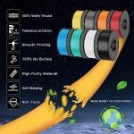 SUNLU PLA+ 3D Printer Filament 8-Pack Mini Spools