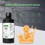 1kg Rigid UV-Curing 3D Printer Resin - Orange