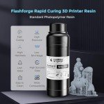 Flashforge High Precision 3D Printer Resin - Grey 500g