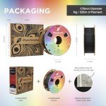 Multicolor Gradient Matte PLA Filament 1.75mm 1kg