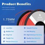R QIDI Technology ABS Filament 1.75mm Red
