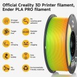 Creality 1.75mm Rainbow PLA+ Filament - 1kg