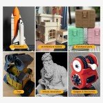 Creality 1.75mm Rainbow PLA+ Filament - 1kg