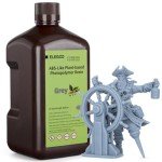 Plant-Based 3D Printer Resin - Low Odor, Grey