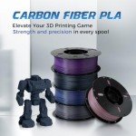 Voxlab Midnight Blue Carbon Fiber PLA Filament 1.75mm