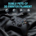 SUNLU 1.75mm Carbon Fiber PETG Filament - 1KG