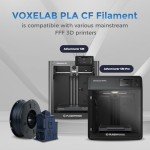 Voxlab Midnight Blue Carbon Fiber PLA Filament 1.75mm