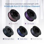 Voxlab Midnight Blue Carbon Fiber PLA Filament 1.75mm