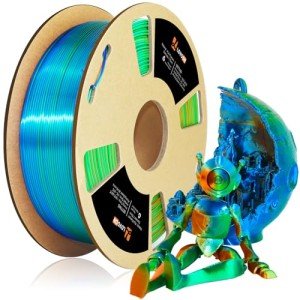 LOVOON 1.75MM Silk PLA Multicolor Filament Spool
