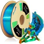 LOVOON 1.75MM Silk PLA Multicolor Filament Spool
