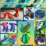 LOVOON 1.75MM Silk PLA Multicolor Filament Spool