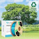 LOVOON 1.75MM Silk PLA Multicolor Filament Spool