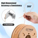 CCTREE 1.75mm ABS+ Filament – Durable & Precise