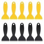 10-Pack Flexible Plastic Scrapers for 3D Printing