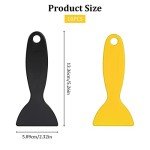10-Pack Flexible Plastic Scrapers for 3D Printing