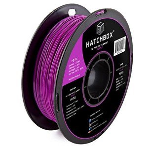 HATCHBOX Purple PETG 3D Printer Filament 1kg