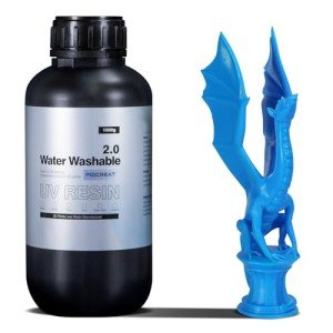 PioCreat Fast Curing Water Washable 3D Resin 1KG