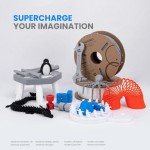 ELEGOO 1.75mm White PLA Plus Filament 2KG