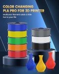 SUNLU PLA+ 3D Printer Filament - 1.75mm, Black