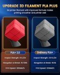 SUNLU PLA+ 3D Printer Filament - 1.75mm, Black