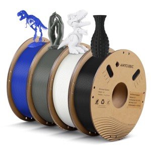 ANYCUBIC 4KG PLA 3D Printer Filament Bundle