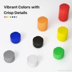 DEEPLEE PLA+ 1.75mm 3D Printer Filament Bundle