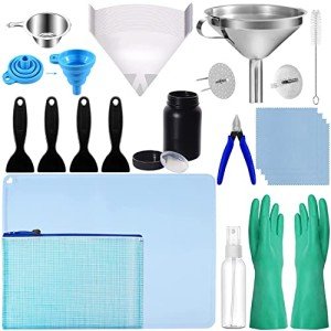 LCD 3D Printer Resin Tool Kit and Accessories