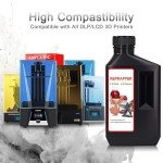 Silver Metallic 3D Printer Resin 1000g for LCD