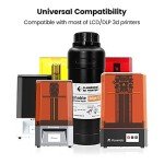 FLASHFORGE Water Washable 3D Printer Resin 500g