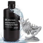 ELEGOO 8K Water Washable 3D Printer Resin - 1000g