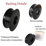 NovaMaker 1.75mm Black ABS Filament, 1kg Spool