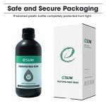 eSUN 500g Deep Black 3D Printer Resin