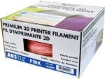 Pink ABS 3D Printer Filament, 2.85mm, 1kg Spool