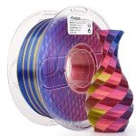 AMOLEN Tri-Color Silk PLA 3D Printer Filament