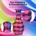 AMOLEN Tri-Color Silk PLA 3D Printer Filament