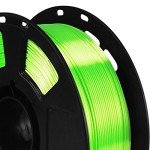 Bright Lime Green Silk PLA 3D Printer Filament 1kg
