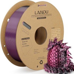 LANDU Dual Color Silk PLA Filament 1.75mm 1KG